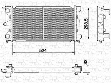 Теплообменник MAGNETI MARELLI 350213645000