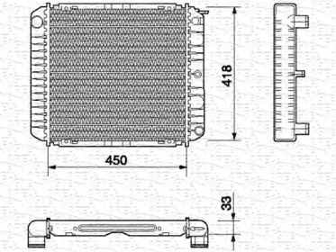 Теплообменник MAGNETI MARELLI 350213657000