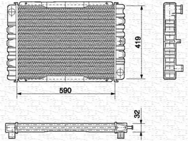 Теплообменник MAGNETI MARELLI 350213658000