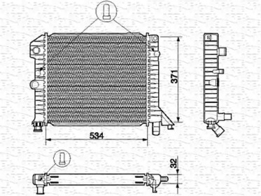 Теплообменник MAGNETI MARELLI 350213663000