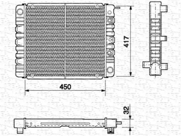 Теплообменник MAGNETI MARELLI 350213664000