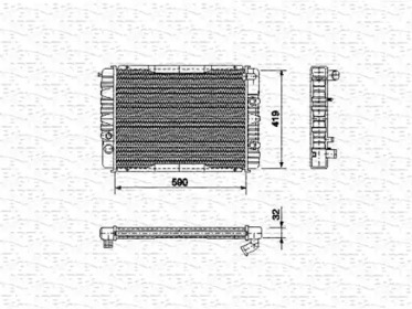 Теплообменник MAGNETI MARELLI 350213665000