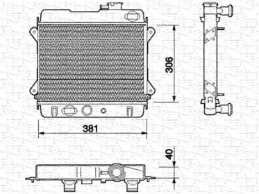 Теплообменник MAGNETI MARELLI 350213669000