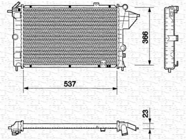 Теплообменник MAGNETI MARELLI 350213682000