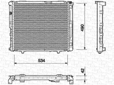 Теплообменник MAGNETI MARELLI 350213691000