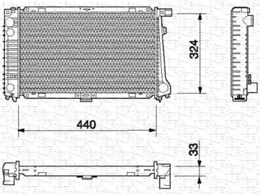 Теплообменник MAGNETI MARELLI 350213695000