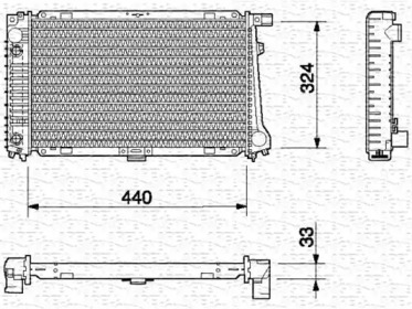 Теплообменник MAGNETI MARELLI 350213696000