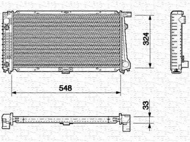 Теплообменник MAGNETI MARELLI 350213698000