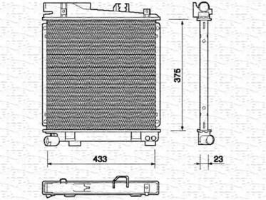 Теплообменник MAGNETI MARELLI 350213699000