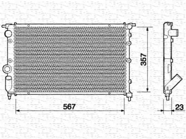 Теплообменник MAGNETI MARELLI 350213710000