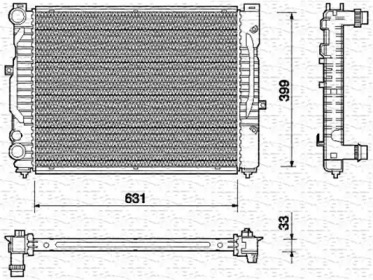 Теплообменник MAGNETI MARELLI 350213712000