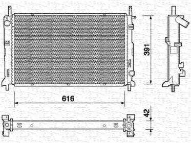 Теплообменник MAGNETI MARELLI 350213716000