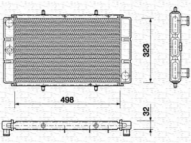 Теплообменник MAGNETI MARELLI 350213719000