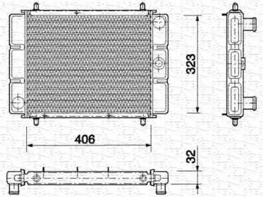 Теплообменник MAGNETI MARELLI 350213721000