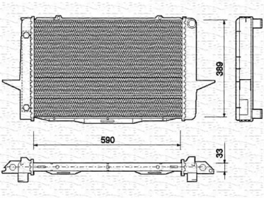 Теплообменник MAGNETI MARELLI 350213732000