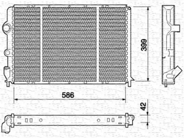 Теплообменник MAGNETI MARELLI 350213738000