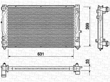 Теплообменник MAGNETI MARELLI 350213739000