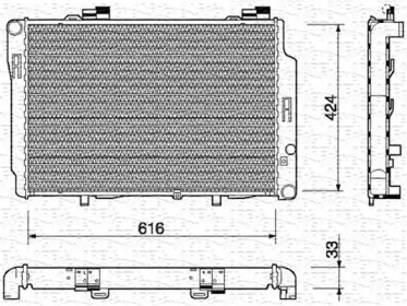 Теплообменник MAGNETI MARELLI 350213741000