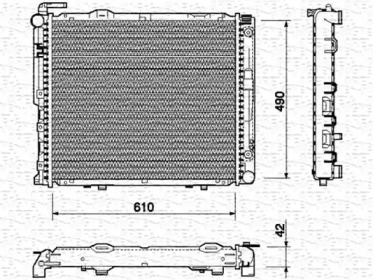 Теплообменник MAGNETI MARELLI 350213747000