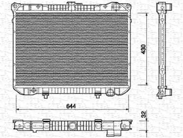 Теплообменник MAGNETI MARELLI 350213751000