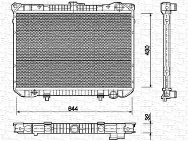 Теплообменник MAGNETI MARELLI 350213752000