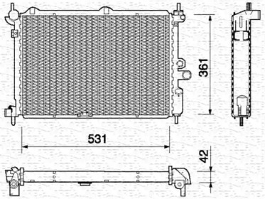 Теплообменник MAGNETI MARELLI 350213753000