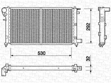 Теплообменник MAGNETI MARELLI 350213756000