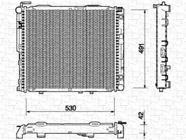 Теплообменник MAGNETI MARELLI 350213763000