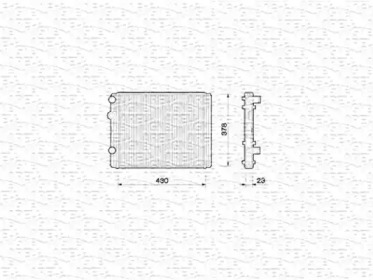 Теплообменник MAGNETI MARELLI 350213778000