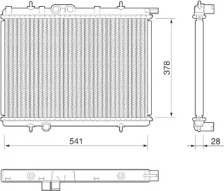 Теплообменник MAGNETI MARELLI 350213797000