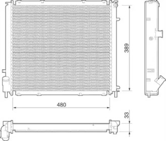 Теплообменник MAGNETI MARELLI 350213813000