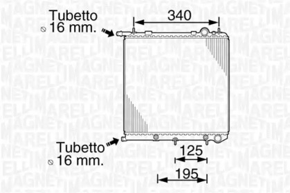 Теплообменник MAGNETI MARELLI 350213819000