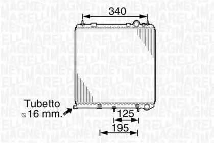 Теплообменник MAGNETI MARELLI 350213820000