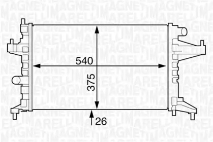 Теплообменник MAGNETI MARELLI 350213830000