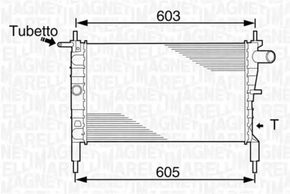 Теплообменник MAGNETI MARELLI 350213831000