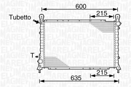 Теплообменник MAGNETI MARELLI 350213832000