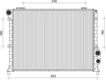 Теплообменник MAGNETI MARELLI 350213833000