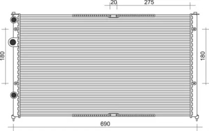 Теплообменник MAGNETI MARELLI 350213842000