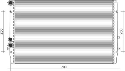 Теплообменник MAGNETI MARELLI 350213845000