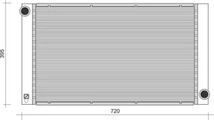 Теплообменник MAGNETI MARELLI 350213858000