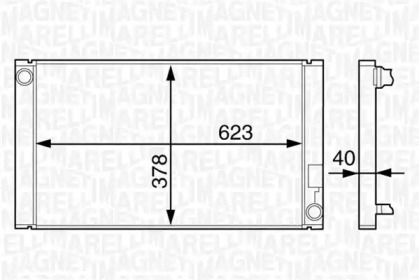 Теплообменник MAGNETI MARELLI 350213859000