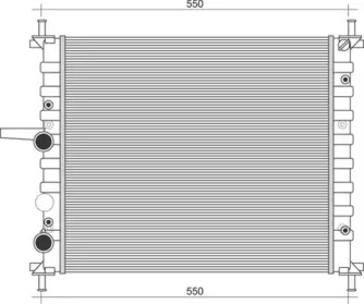 Теплообменник MAGNETI MARELLI 350213895000