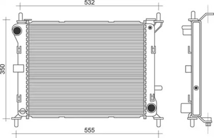 Теплообменник MAGNETI MARELLI 350213909000