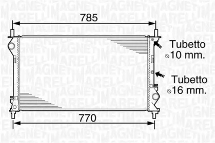 Теплообменник MAGNETI MARELLI 350213918000