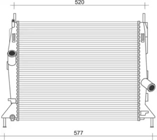 Теплообменник MAGNETI MARELLI 350213921000