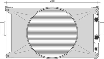 Теплообменник MAGNETI MARELLI 350213937000