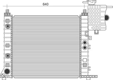 Теплообменник MAGNETI MARELLI 350213945000