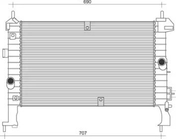 Теплообменник MAGNETI MARELLI 350213972000