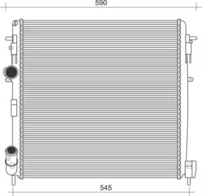 Теплообменник MAGNETI MARELLI 350213995000