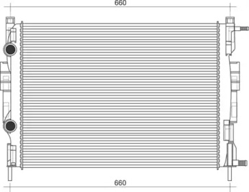 Теплообменник MAGNETI MARELLI 350213997000